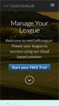 Mobile Screenshot of netgolfleague.com